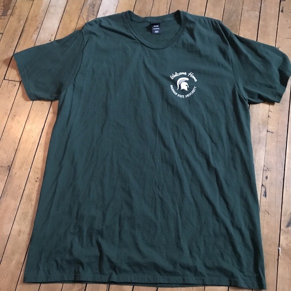 Other - Michigan State Spartans 2XL Green Graphic Tee Shirt